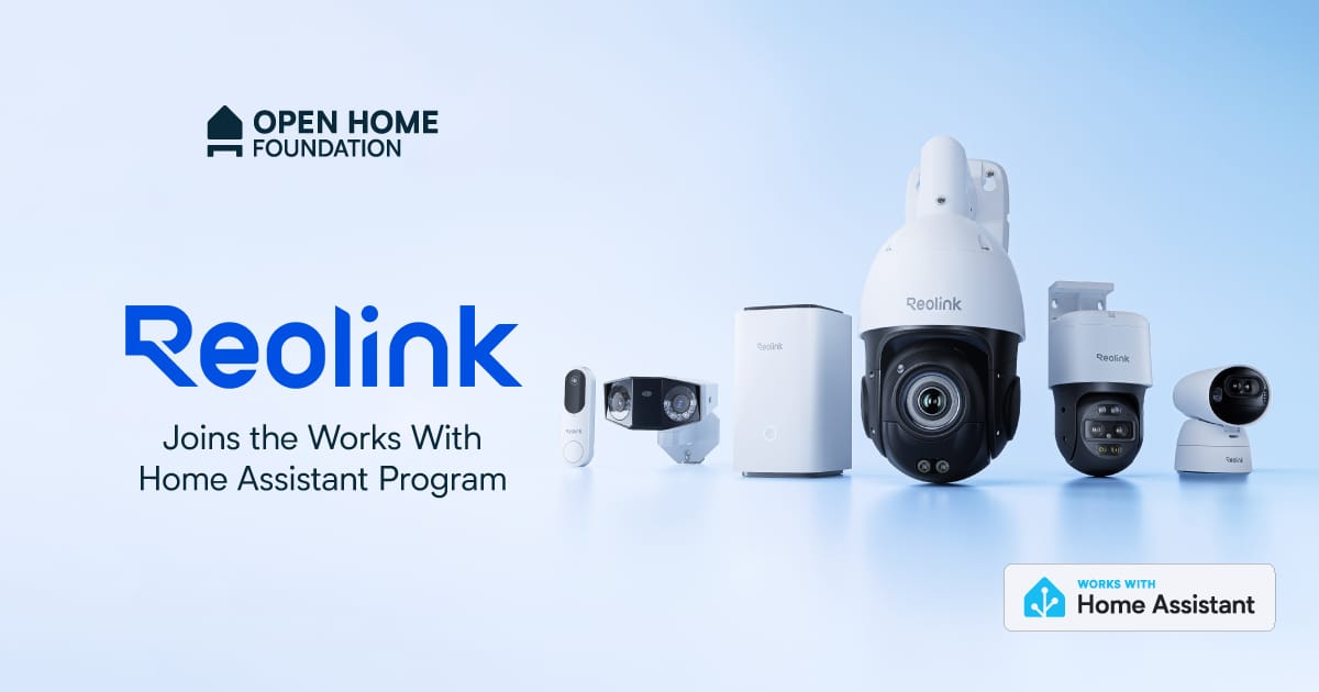Reolink + Works with Home Assistant